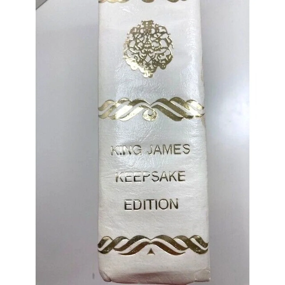 Vintage Holy Bible King James‎ Keepsake Edition 1976 Color Art Prints
